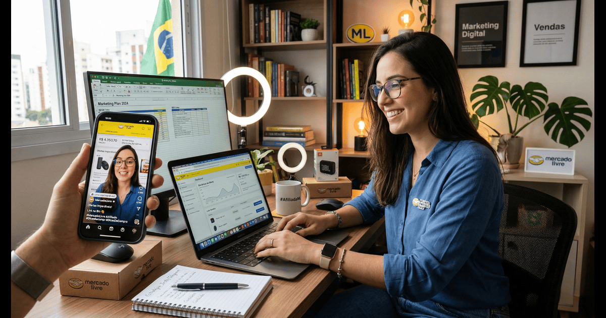Afiliado Mercado Livre: 7 Formas Reais de Divulgar e Ganhar Comissões Todos os Dias